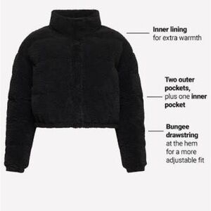 YITTY Black Teddy Jacket